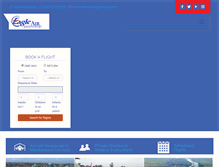Tablet Screenshot of eagleair-ug.com